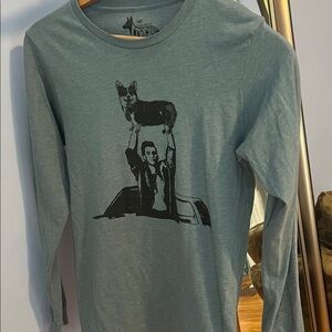 Corgi Graphic Long Sleeve Shirt